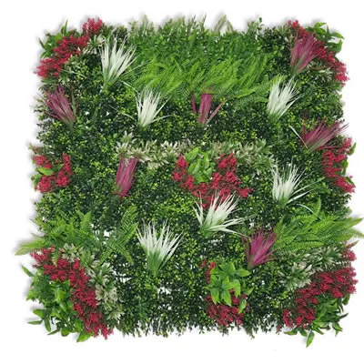 Pared verde artificial